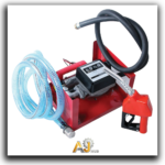 Diesel Fuel Pump with Meter and Hose Nozzle 12v