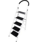 Iron staircase, wide tread,  5 step. - Image 2