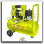 24-liter silent oil-free air compressor
