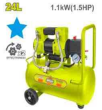 24-liter silent oil-free air compressor - Image 2