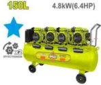 150L Silent 4-Head Oil-Free Air Compressor - Image 2