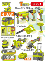 8-Piece Combo Kit – DTCK20866 (8-in-1) - Image 2