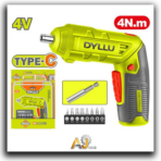 Rechargeable Cordless Drill – 4V – Type C