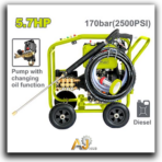 Diesel Pressure Washer – 170 Bar – 5.7HP