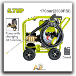 Diesel Pressure Washer – 170 Bar – 5.7HP