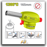 165 mm gas burner head for cylinder with igniter