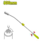 80 cm gas burner head for cylinder with igniter - Image 2