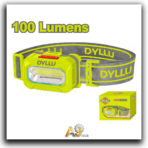Battery-powered LED headlamp