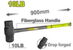 Steel hammer with fiberglass handle - Image 2