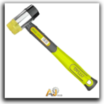 35 mm rubber mallet with plastic handle