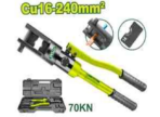 240 mm hydraulic cable lug crimping tool with case - Image 2