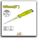 Gypsum Saw 6" with Rubber Handle