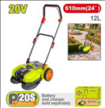 610 mm cordless walk-behind sweeper - Image 2