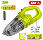 Rechargeable Car Vacuum Cleaner – 8V Type C - Image 2