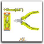 4.5" Mini Diagonal Cutting Pliers with Spring