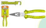 8" Long Nose Pliers with Green Handle - Image 2
