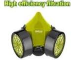 Double filter respirator mask - Image 2