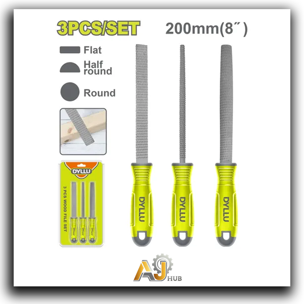 DTSF1403- 3-Piece Wood File Set - Image 1