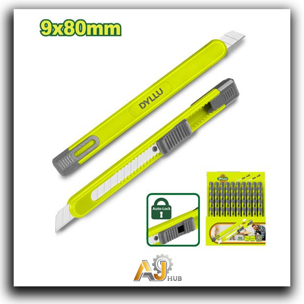 DTSK2909- Plastic Slim Utility Knife with Stand - Image 1