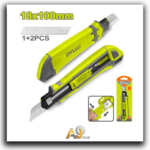 Retractable utility knife + 3 blades