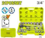 3/4" Hole Saw Set, 21 PCS, with Plastic Carrying Case - Image 2