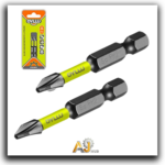 50mm Drill Bit Set – 2 Pieces on Card