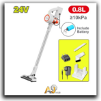 24V Cordless Rechargeable Telescopic Industrial Vacuum