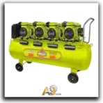 150L Silent 4-Head Oil-Free Air Compressor