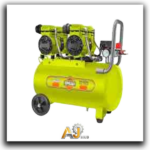 50L Silent Twin-Head Oil-Free Air Compressor