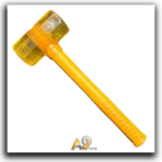 Silicone Hammer, 340g, with Fiberglass Handle