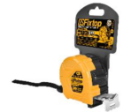 5 m × 25 mm Tape Measure – Yellow & Black Bone Design - Image 2