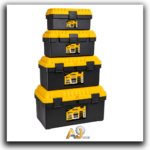 4-Piece Plastic Tool Bag Set