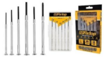 6-Piece Aluminum Watchmaker Screwdriver Set - Image 2