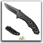 Long Iron Knife – Black Steel