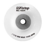 White bone plate – M14, 11.5 cm - Image 2