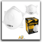 White FFP2 Mask with Valve
