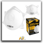 White FFP2 Mask with Valve