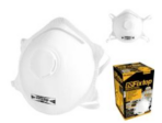 White FFP2 Mask with Valve - Image 2