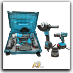 MITEC 21V Cordless Drill & Angle Grinder Combo Kit