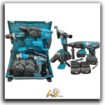 MITEC 21V 4-Piece Cordless Power Tool Combo Kit