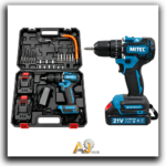 MITEC MI-21D 13mm 21V Brushless Cordless Drill Driver Kit