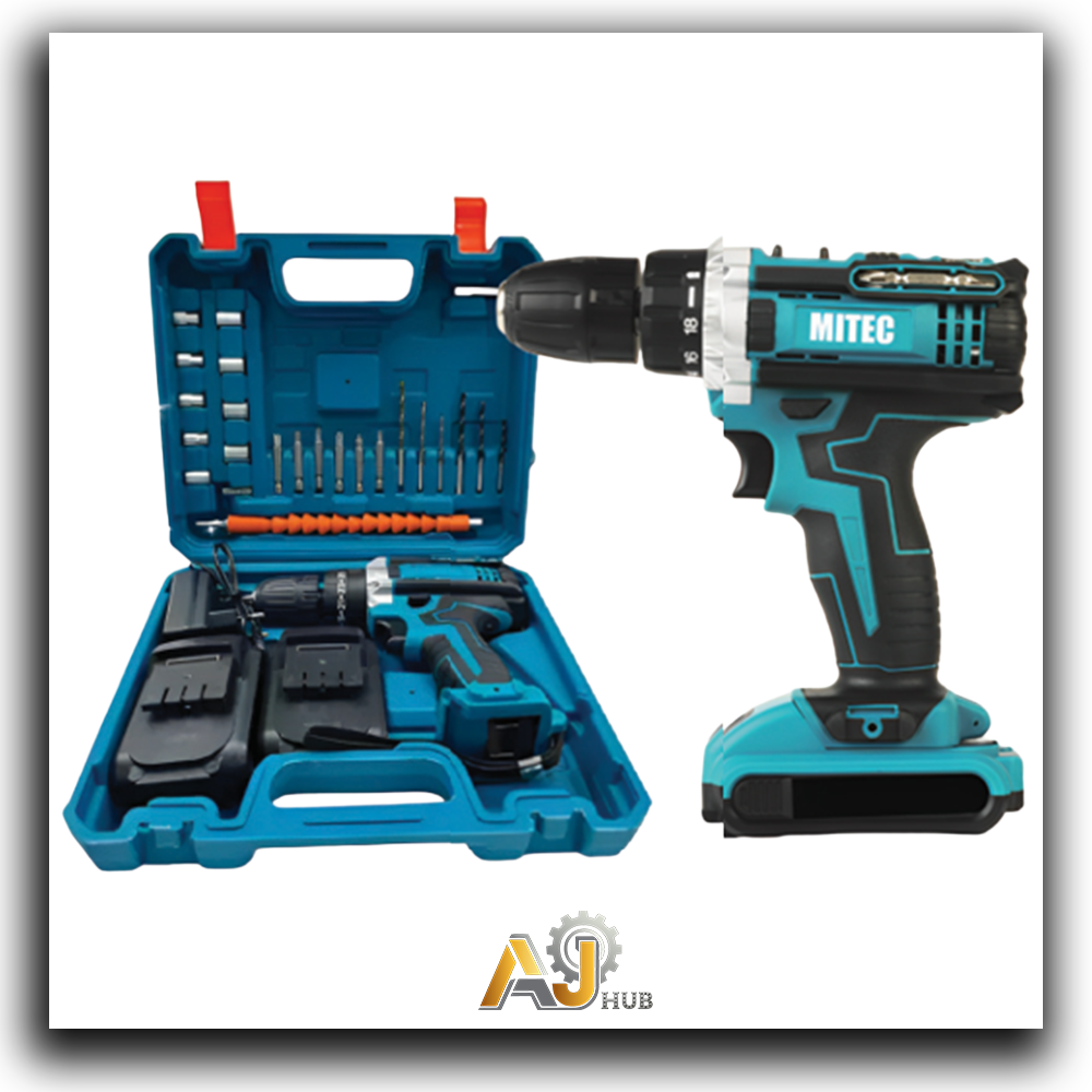 MI-21D MITEC MI-21D Cordless Drill Driver Tool Kit - Image 1